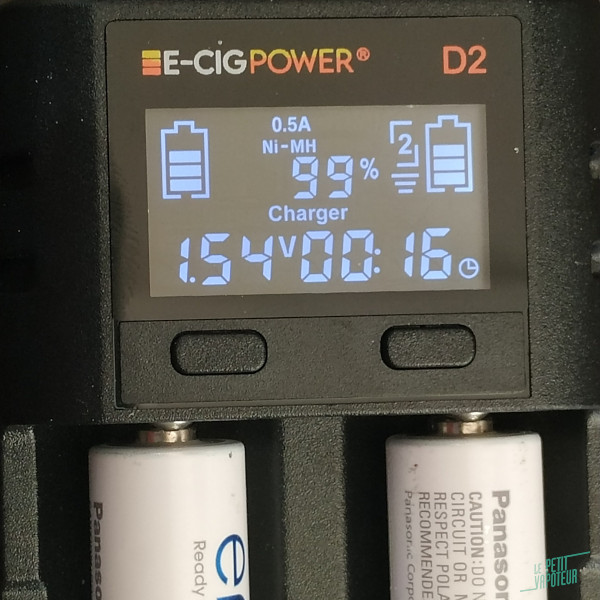Ecig Power D2 chambre 2
